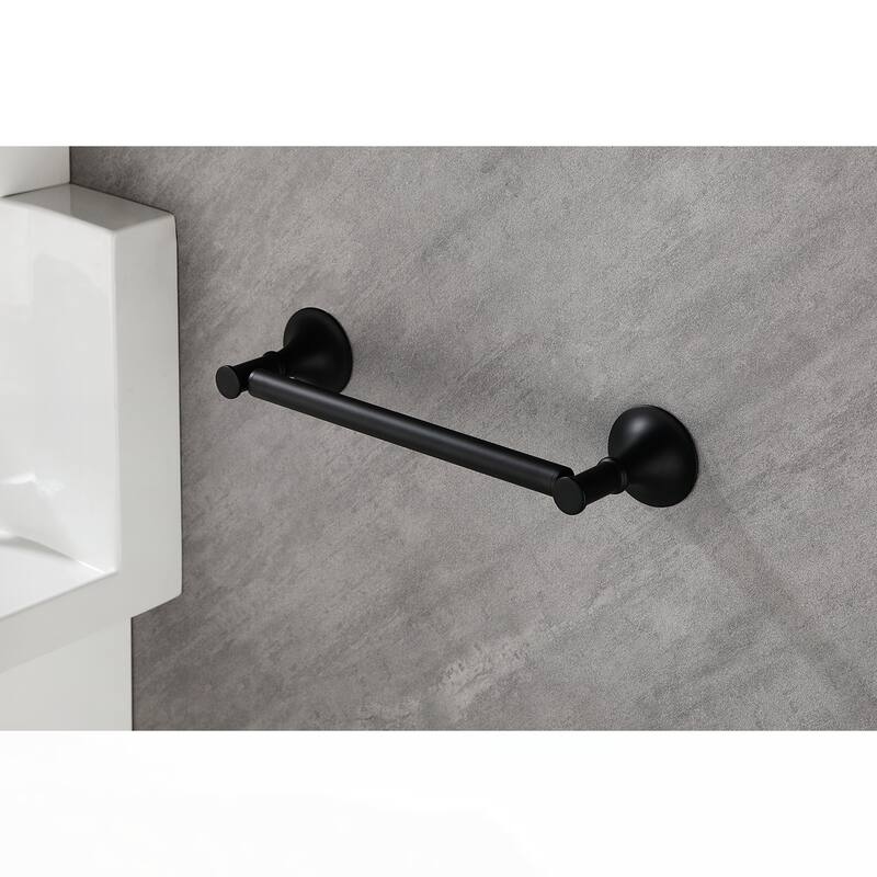 6 Piece Bathroom Towel Rack Set Wall Mount