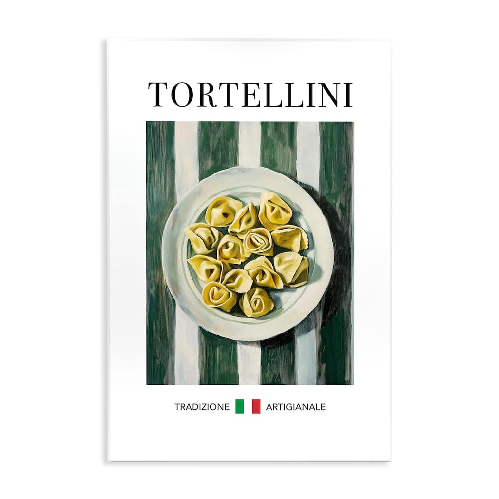 Stupell Traditional Tortellini Pasta Wall Plaque Art Design By Andreas Magnusson