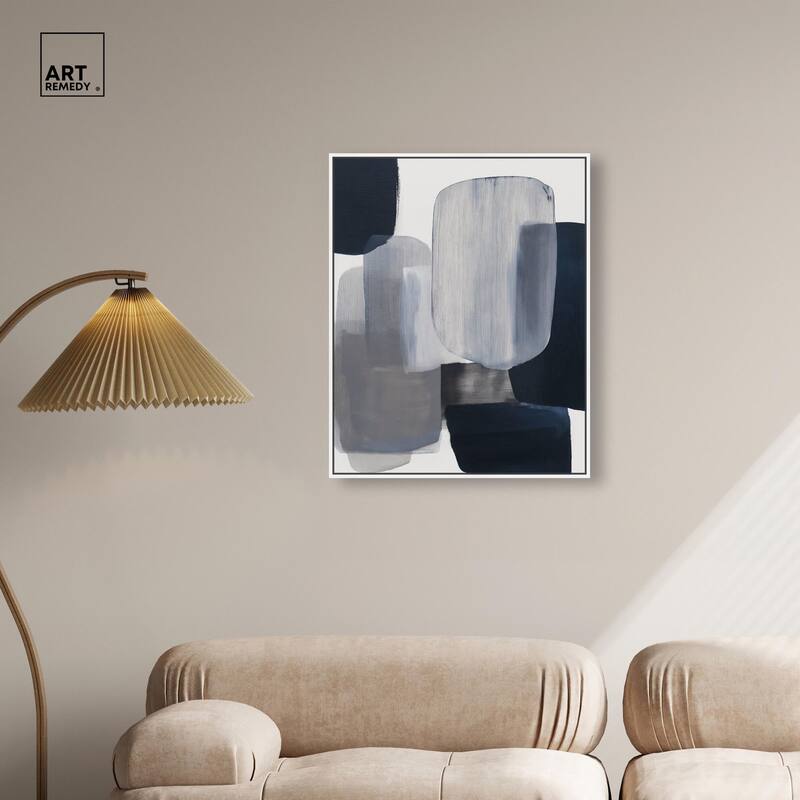 Oceanic Forms I Canvas by Art Remedy