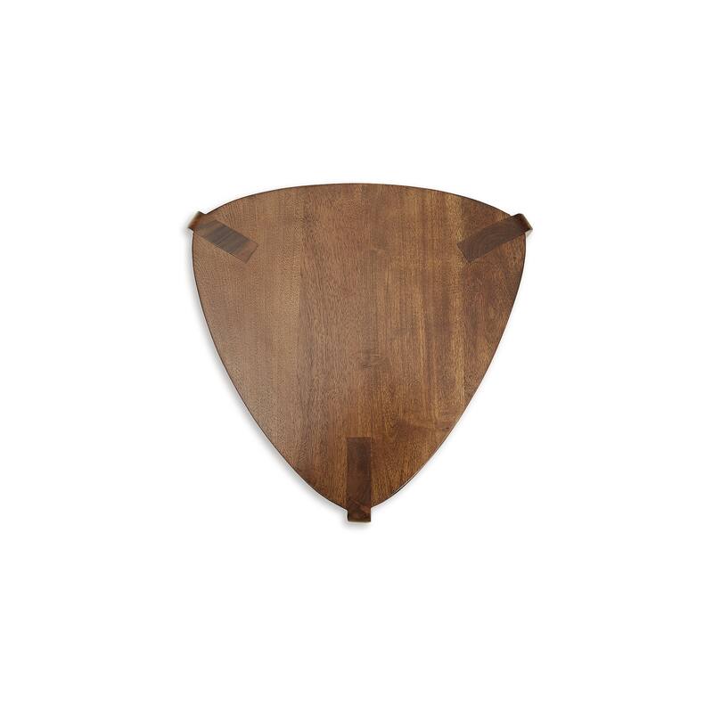 Signature Design by Ashley Brynnleigh Medium Brown Accent Table (Set of 2) - 15"W x 15"D x 24"H