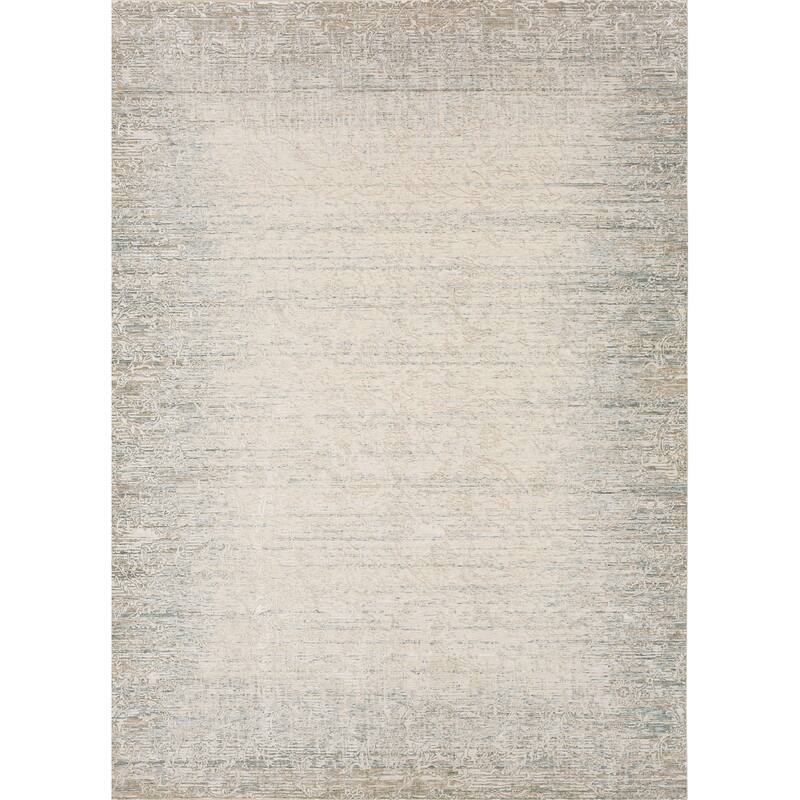 Karastan Solitude Mandawa Abstact Ornamental Area Rug - 10' x 13' 6" - Cream - Runner/Rectangle