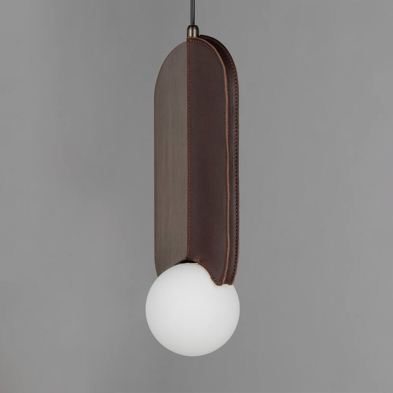 Studio M SM24603 Stitched 6" Wide LED Mini Pendant by Nina Magon
