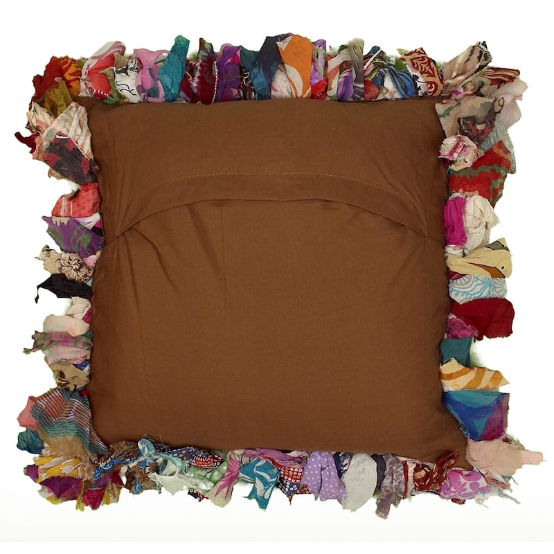 Sevita Motley Multi Chindi Stripe Throw Pillow