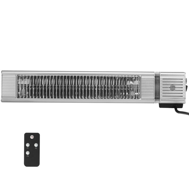 Infrared Heater with Stand & Mount to Ceiling/Wall,24 in L