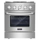preview thumbnail 6 of 7, Empava 30 in. 4.2 cu. ft. Slide-in Gas Range with 4 Sealed Burners - 30"