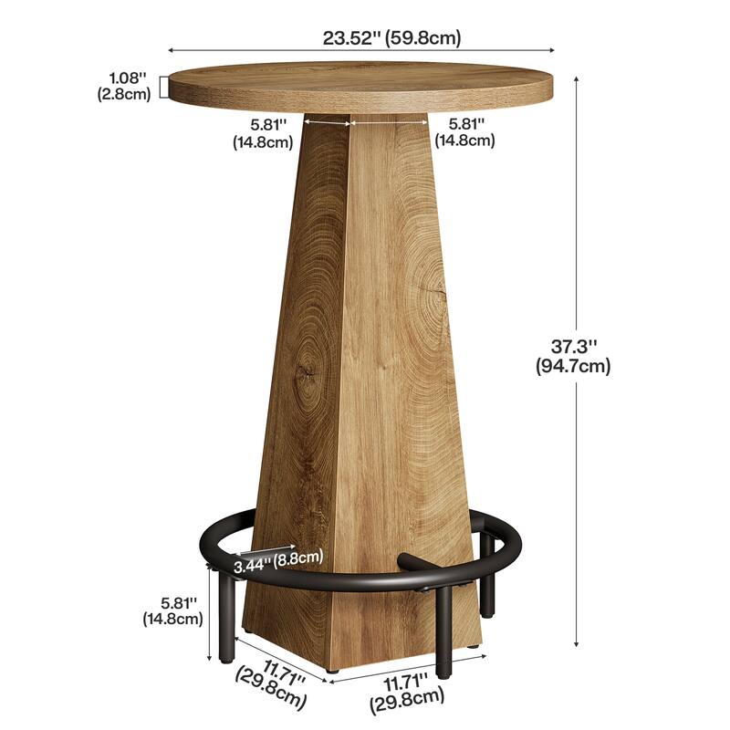 37.4" High Bar Table for Small Bars