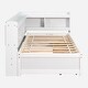 preview thumbnail 11 of 23, Twin Bed with L-shaped Bookcases,Drawers