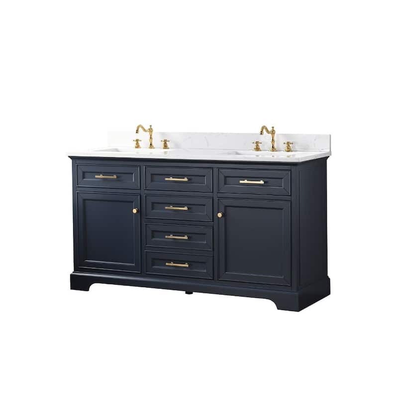 Sudio Design Thompson 60" Double Bathroom Vanity