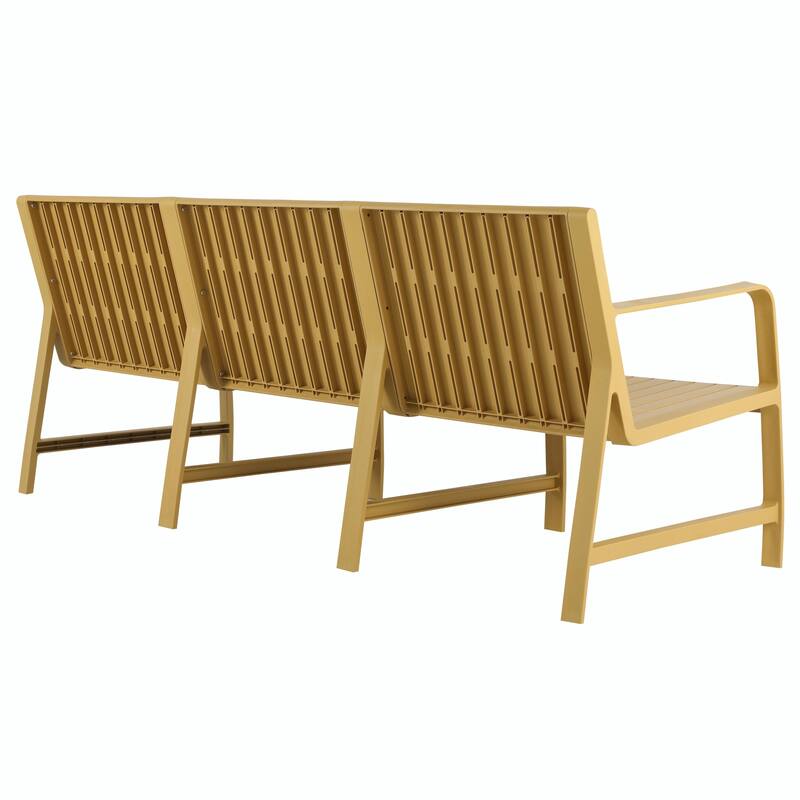 Space-Saving Patio Furniture Set with UV-Resistant Fabric