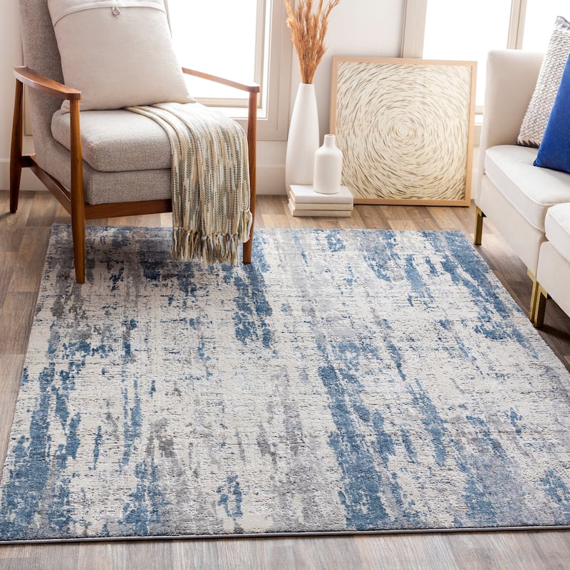 Artistic Weavers Moritz Abstract Area Rug - 6'7" x 9'6" - Grey