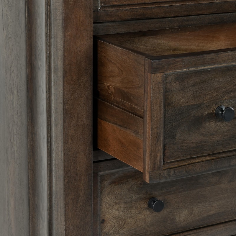 Classic Home Adelaide Six-Drawer Dresser in Cocoa Brown