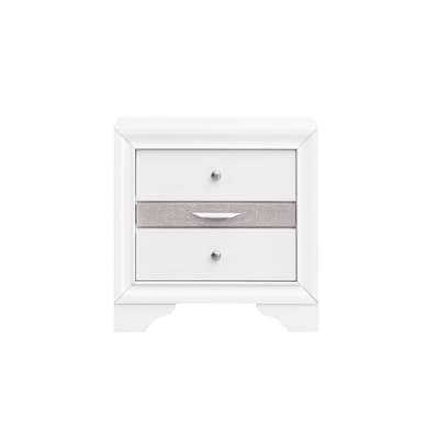 Modern Bedroom Cabinet with Three Spacious Drawers Storage Nightstand Bedside Table for Bedroom