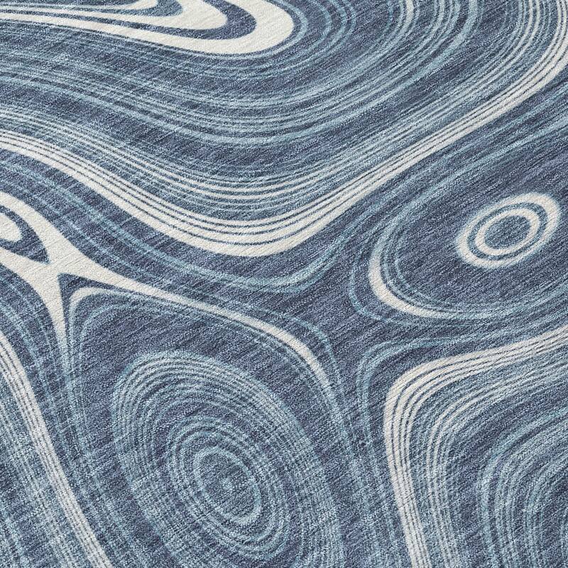 HomeRoots Geometric Transitional Rectangle Outdoor Rug