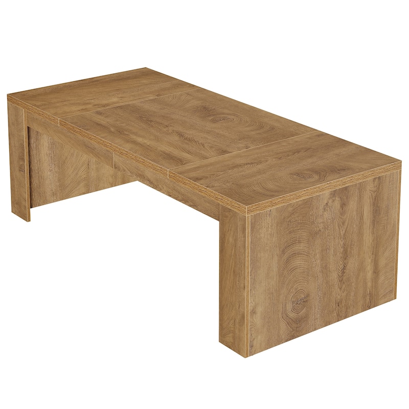 71" Conference Table, Executive Meeting Table, Office Business Desk Accent Meeting Table