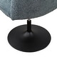 preview thumbnail 46 of 45, Art Leon Fabric Swivel Accent Chair with Ottoman