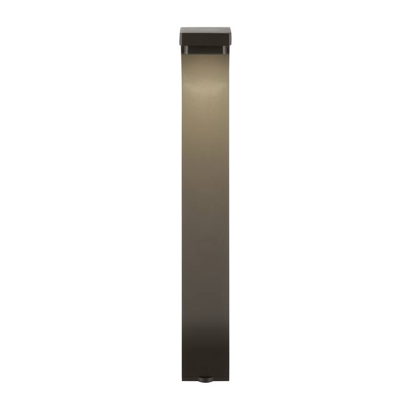 Kichler Lighting 12 Volt 3000K LED 22.5" Curved Path Light in Textured Architectural Bronze - 22.5