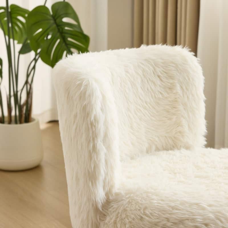 Plush Velvet Swivel Chair Antique Bronze Base With Wheels