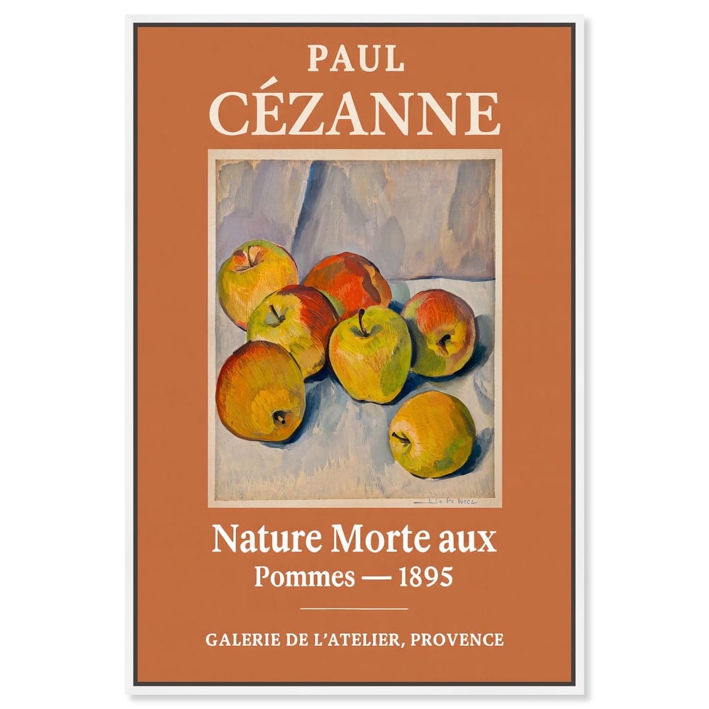 Apples of Cezanne Canvas by Art Remedy
