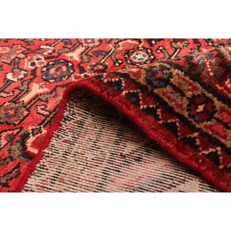 ECARPETGALLERY Hand-knotted Andelz Red Wool Rug - 5'4 x 11'4