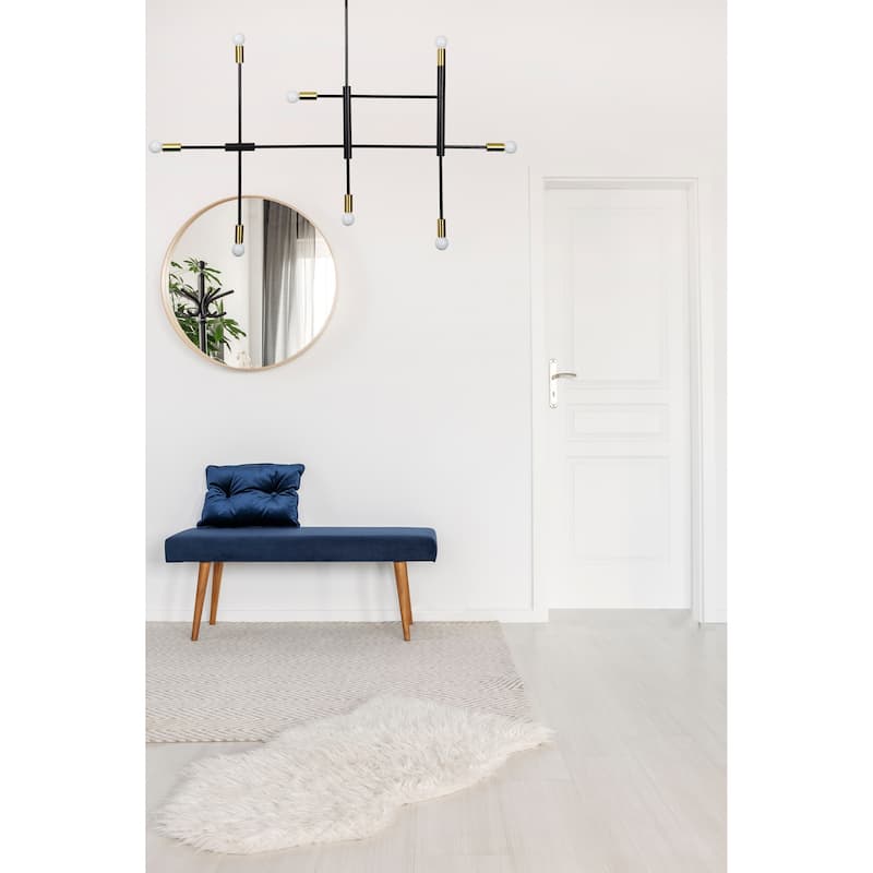 Renwil Reegler 33" Length Ceiling Fixture, Black