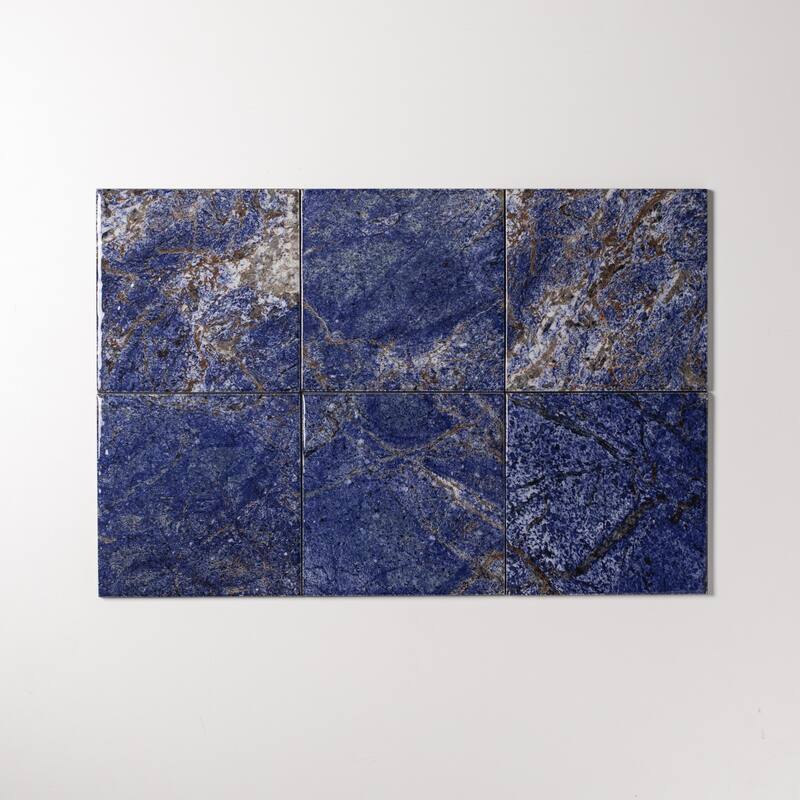 Seascape 6 in. x 6 in. Glazed Porcelain Wall Tile