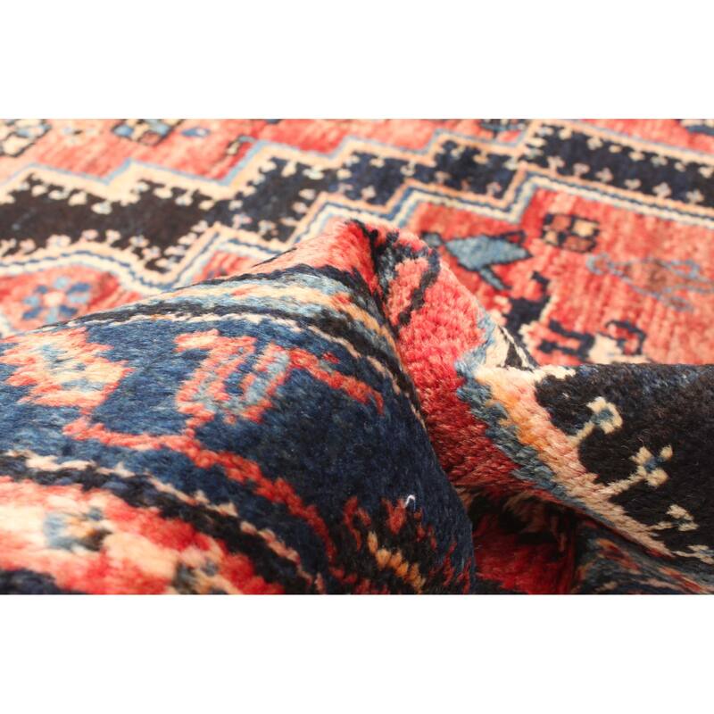 ECARPETGALLERY Hand-knotted Andelz Copper Wool Rug - 4'2 x 4'1