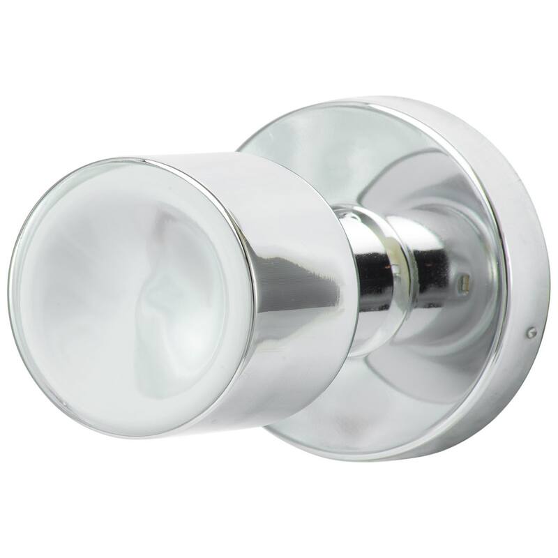 Sure-Loc Polished Chrome Modern Round Doorknob