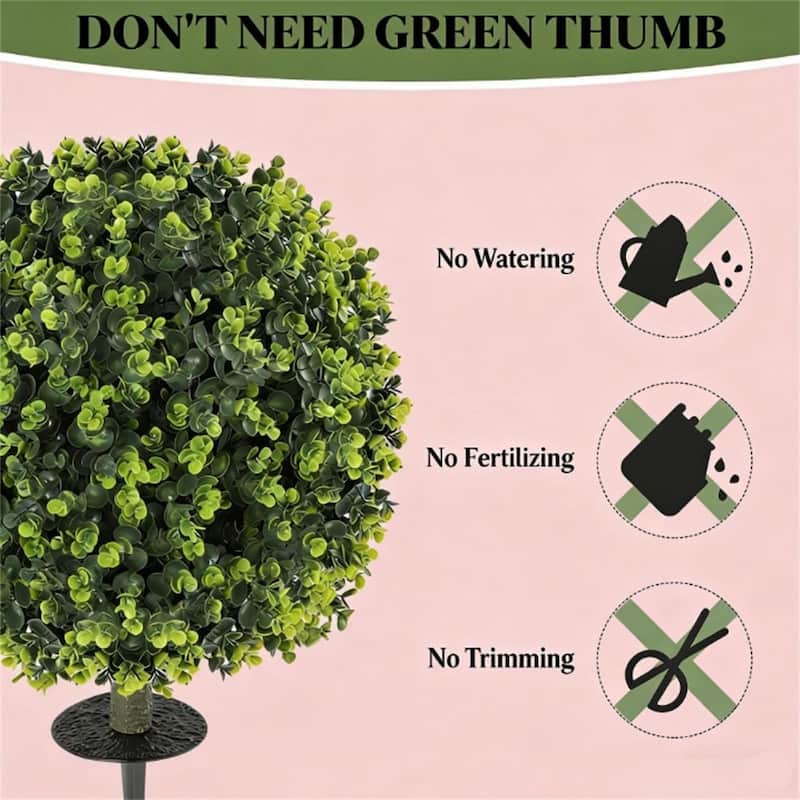 2 Artificial Balls For eucalyPtus Tree Pruning, Artificial Plants