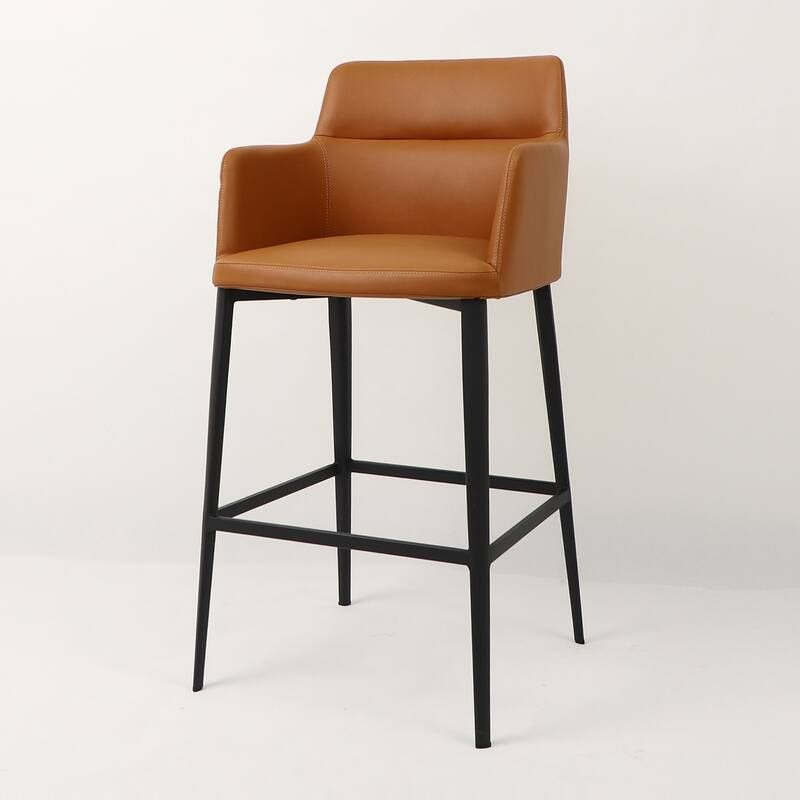 Williamsburg Modern Leatherette Bar Stool (25-inch/ 29-inch)