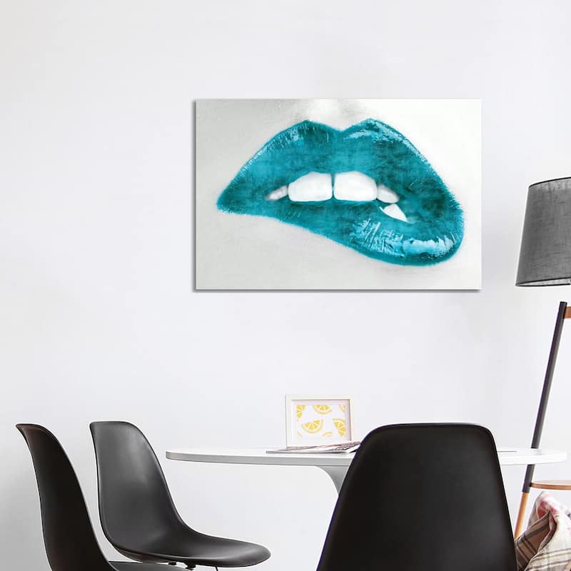 iCanvas "Luscious Teal" by Sarah McGuire Canvas Print - 26x40x1.5