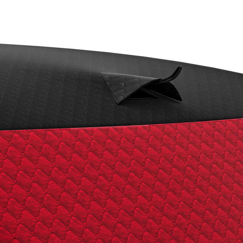 3-Layer Insulated Pop-up Canopy Portable Ice Shelter Ice Fishing Tent with 2 Doors and Carrying Bag