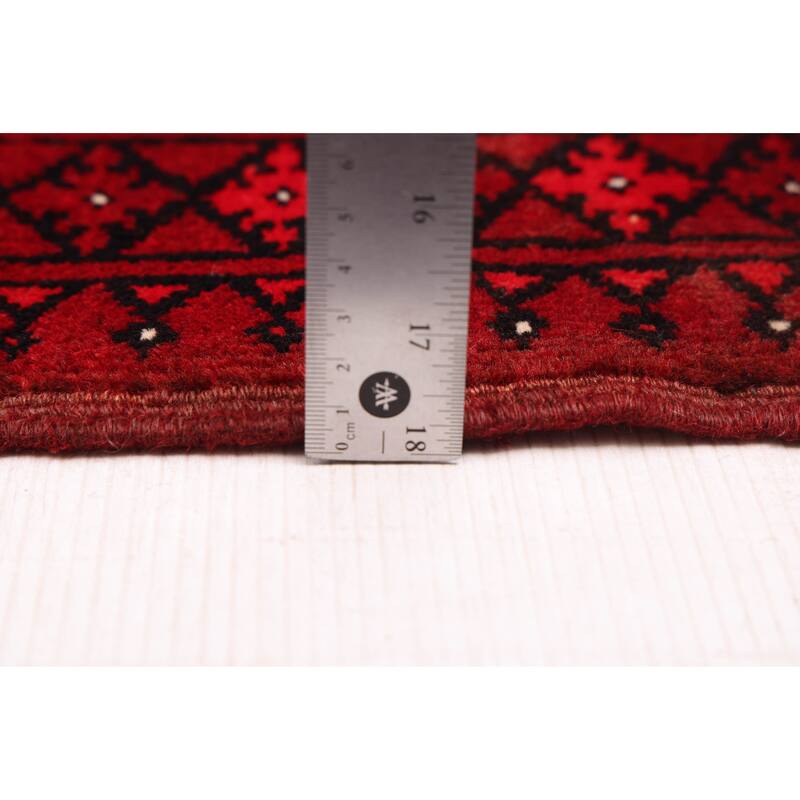 ECARPETGALLERY Hand-knotted Khal Mohammadi Red Wool Rug - 8'2 x 10'9