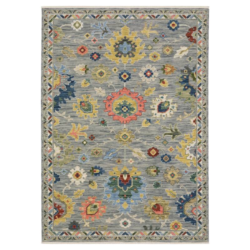 HomeRootsOriental Traditional Rectangle Area Rug