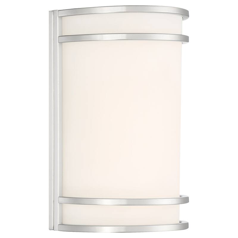 Access Lighting Lola - LED Wall Sconce - Brushed Steel Finish - Frosted Glass - Incandescent - Brushed Steel