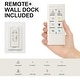 preview thumbnail 113 of 128, Sofucor 52/66/72/76/84Inch Large Ceiling Fan with Dimmable LED Light ,Remote&APP Control,8 Blades for Large Living Room,Porch
