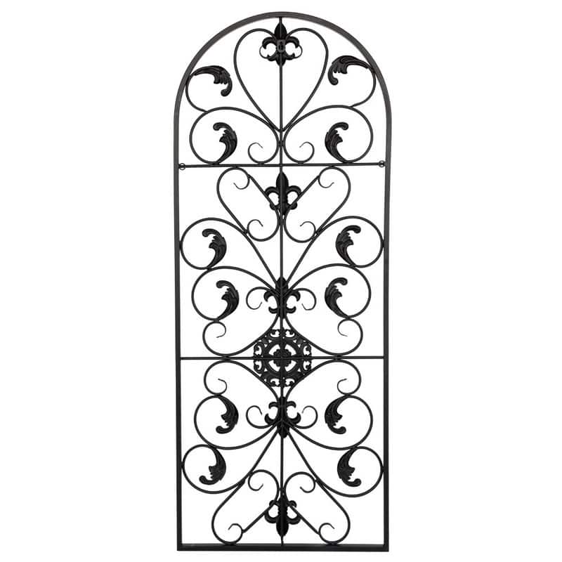 Decorative Spanish Arch Wall Art Iron Ornament