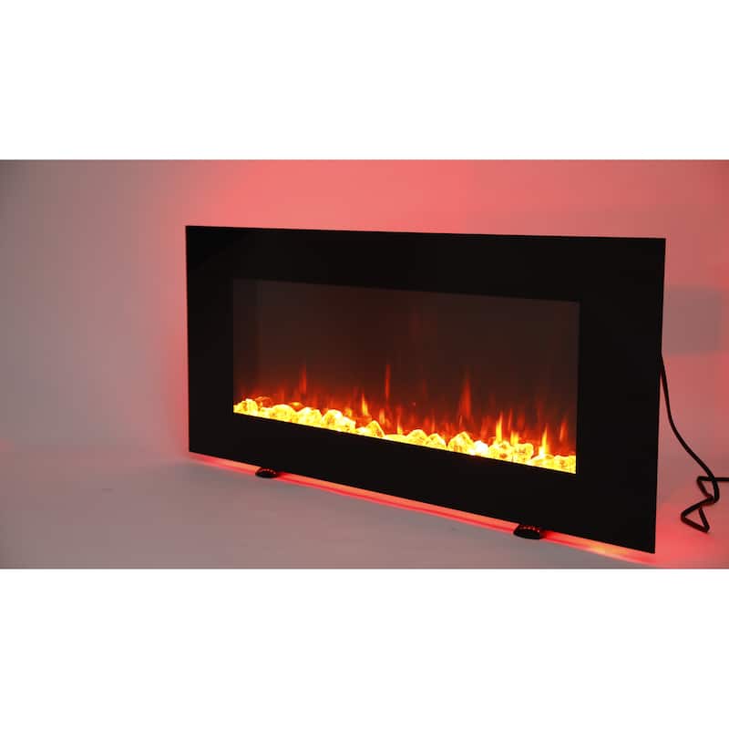 Grand Aspirations Wall Mount Electric Fireplace