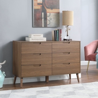 mainstays classic 6 drawer dresser walnut Modern Dresser, Bedroom, Brown - none - Bed Bath & Beyond Size:Luxe Bouquet (add the most) Christmas Fit And Flare dev-position-morana-dresses:number:2 Mainstays kids and ample concealed storage