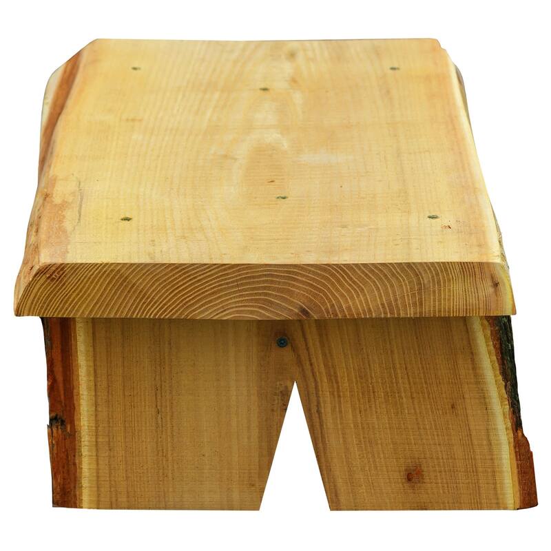 Live Edge Locust Wood 2' Briar Patch Flower Pot Bench