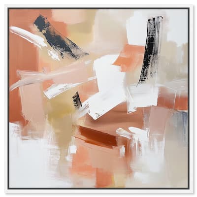 Rose and Rust III Canvas by Art Remedy