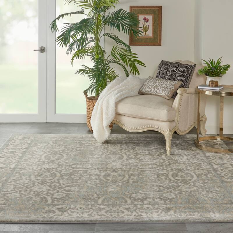 Porch & Den Meserole Grey Area Rug