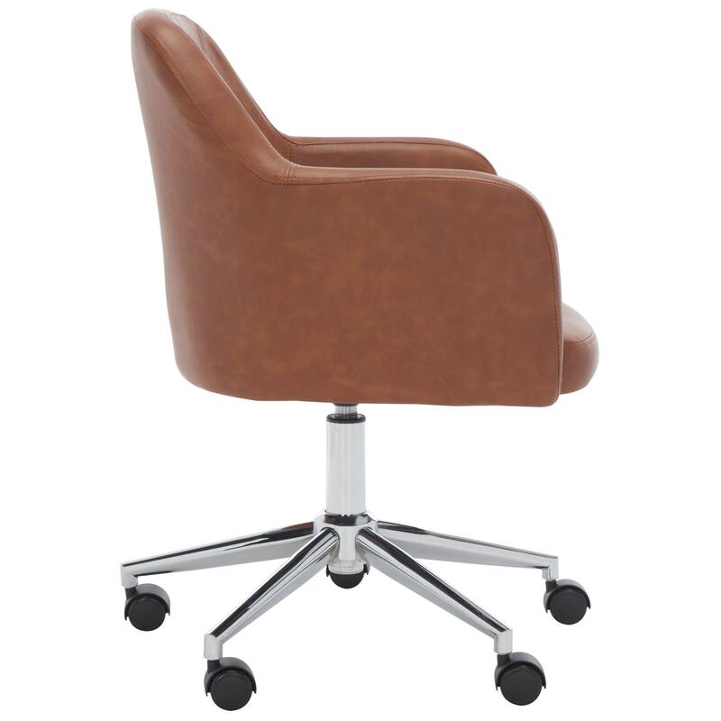 SAFAVIEH Filareta Swivel Office Chair - 24Wx23Dx36H
