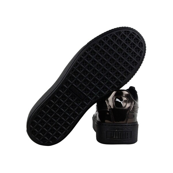 puma basket platform leopard