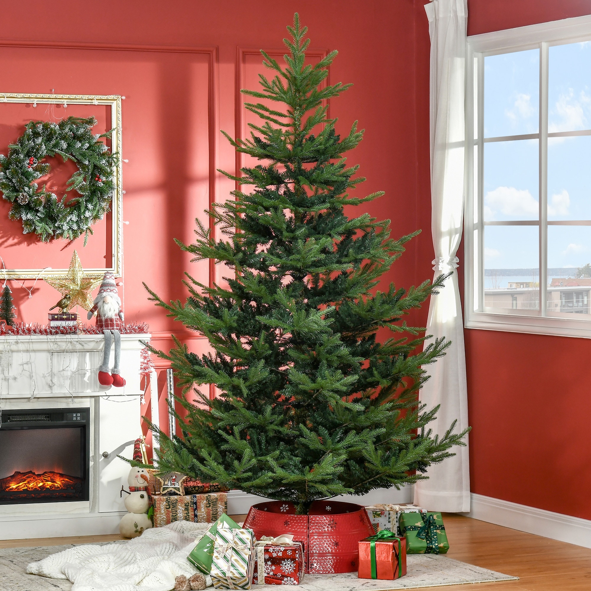 Holiday living christmas tree 7.5 ft top