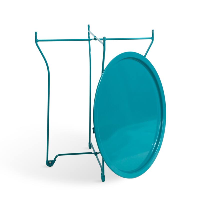 Round Metal Tray End Side Table Coffee Table Bed Bath & Beyond 40331035