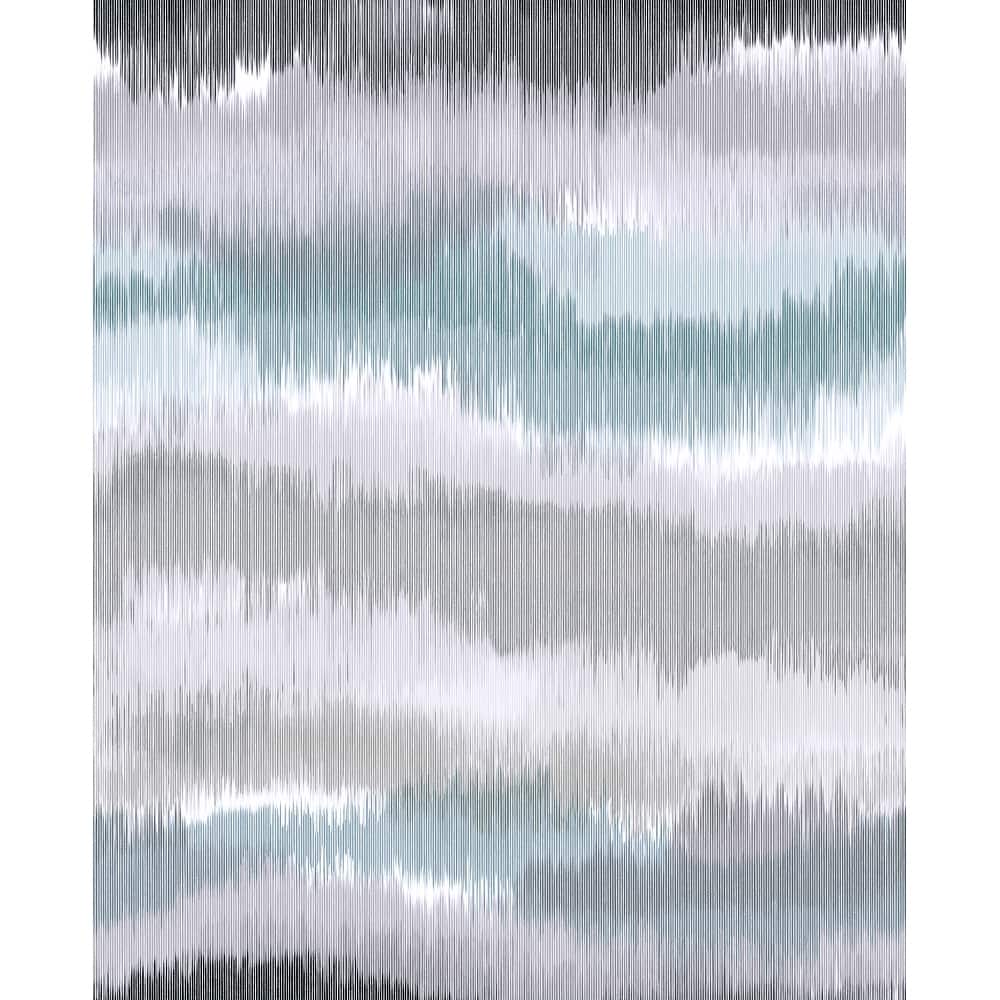 Luxe Haven Ikat Waves Peel and Stick Wallpaper