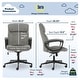 preview thumbnail 4 of 86, Serta Hannah Office Chair with Headrest Pillow, Adjustable Ergonomic Desk Chair with Lumbar Support