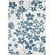 preview thumbnail 46 of 47, SAFAVIEH Evoke Floral Area Rug 5'3" x 7'6" - Grey/Light Blue - Rectangle