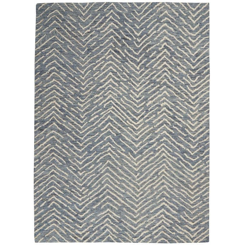 Ciyey Power Loomed Modern Soft Area Rug By HomeRoots - 69' X '45' X '0.5