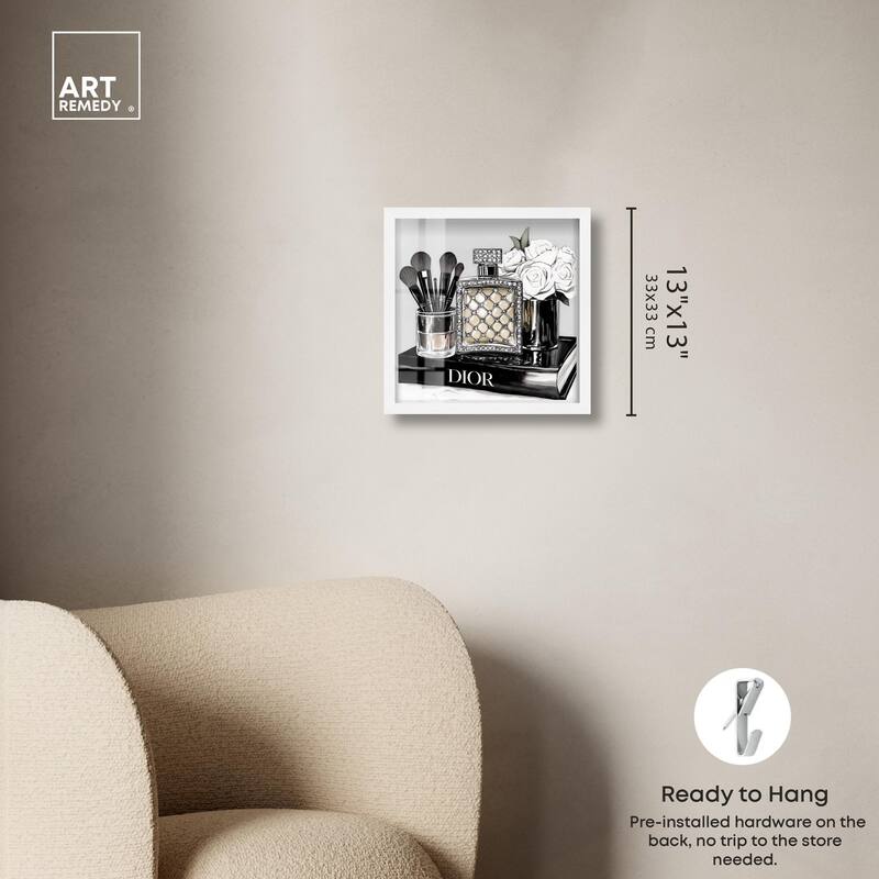 Classy Ink Glam Setup Shadowbox by Art Remedy
